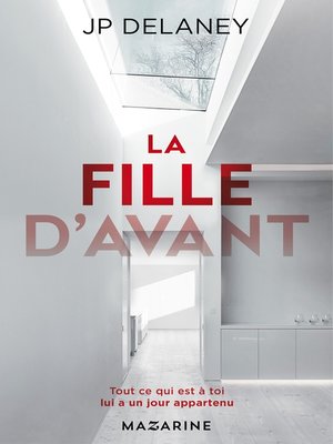 cover image of La fille d'avant